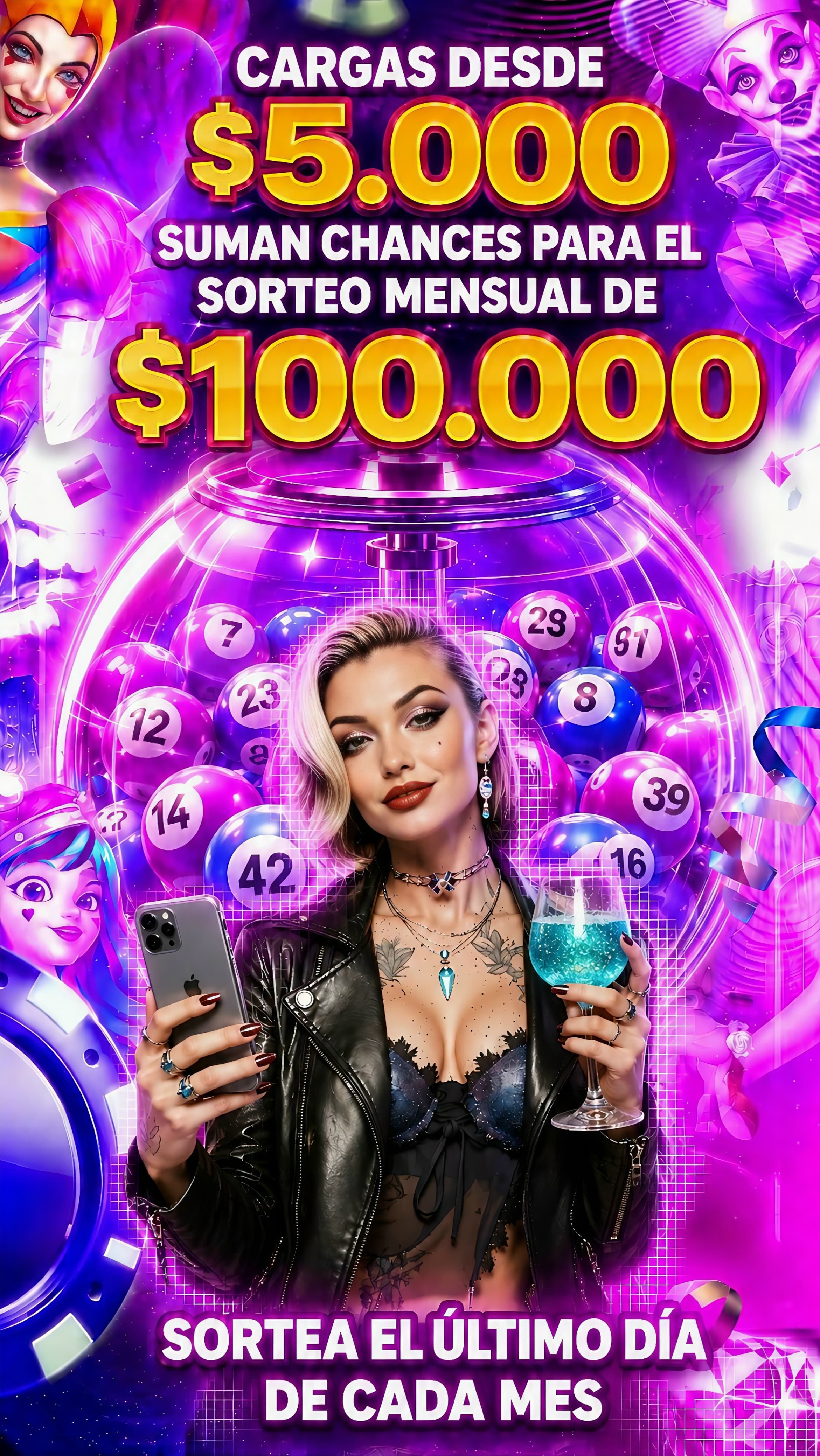 Sorteo Mensual $100.000